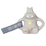 Cheeky Chompers Chewy The Hippo, Grey, One Size by Cheeky Chompers