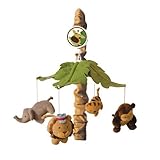 Lambs & Ivy Safari Express Bedding Collection (Musical Mobile) by Lambs & Ivy [並行輸入品]