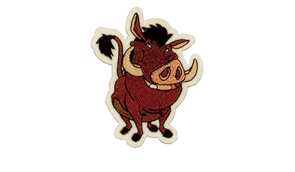 Amazon ミノダ ライオンキング ワッペン プンヴァ 小 D01y1114 ワッペン アップリケ 通販