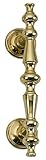 Brass Accents Inc C07-P4590-613 Traditional Door Pull & Plates - 6 in. C-C - Oil Rubbed Bronze