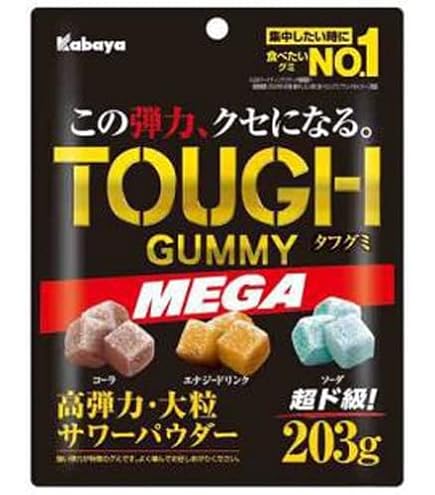 Amazon | カバヤ タフグミ グレーピーパンチ 100g×18袋（6×3