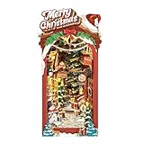 つくるんです® 日本語説明書付 DIY ミニチュアハウス ドールハウス DG18 (クリスマスハウス)