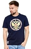 ロシアのコート" Eagle " TシャツArms Imperial Eagle X-Large