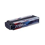 SIGP 2S リチウムポリマーバッテリー 7.4V 7100mAh 70C ハードケース（4mm 弾丸付き） リモートコントロールカー トラック レーシングモデルに適しています