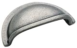 Amerock Advantageソリッド真鍮カッププル、3-inch center-to-center 3-1/4" BP4235WN 1