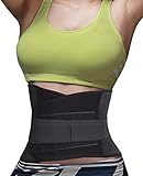 Eliminates Muffin Top、腹部トレーナーレディースメンズ重量損失Exercise Fitness US サイズ: 3L カラー: ブラック