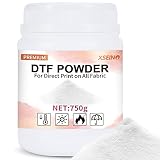 XSEINO DTF パウダー (27オンス/750g) ホワイトデジタル転写ホットメルト接着剤 DTF 昇華転写パウダー DTF ホットメルト粘着パウダー DTF すべてのファブリックのDTFおよびDTGプリンター用
