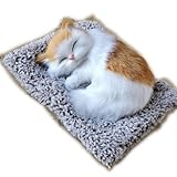 TOMMYFIELD 猫 置物 インテリア かわいい 活性炭製品 ねこ ぬいぐるみ リアル 活性炭 (猫) [並行輸入品]