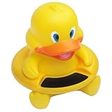 niceeshop(TM) おふろ用　湯温計 黄色いアヒル ベビーバス 温度計