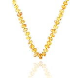 Amber Teething Necklace for Babies Unisex - Anti Flammatory, Drooling & Teething Pain Reduce Propert