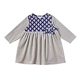 ソレイアード SOULEIADO リボンワンピース ベージュ 80㎝ 48374