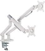 【値下げしました】iggy モニターアーム デュアル ホワイト Amazon.co.jp: iggy（イギー）13～32型 耐荷重2～9kg 快適ワークの