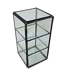 キーストーン ガラスコレクションケース トール ブラック