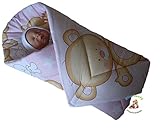 BlueberryShop PLAYMAT Swaddle Wrap, Blanket, duvet, Sleeping Bag for newborn baby shower GIFT PRESEN