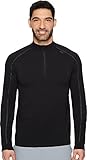 tasc PerformanceメンズCore 1 / 4ジップTシャツ 3L ブラック