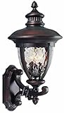 Design House 508309 Tolland Outdoor Uplight, 22.75-Inch by 10.5-Inch, Patina Bronze [並行輸入品]