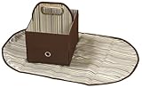 JJ Cole Diapers & Wipes Caddy (Cocoa Stripe)