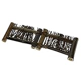 Perfk 全4サイズ　ガーデンフェンス　小型 ラティス　フェンス　天然竹　盆栽　柵 　インテリア　卓上 茶器　仕切り - XL