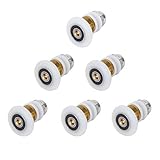 Tinksky 6pcs Replacement Bathroom Shower Door Rollers Runner Wheels 25mm Wheel Diameter [並行輸入品]