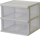 【Amazon.co.jp限定】天馬 コスパクローゼットケース 深2段 (幅50x奥行45x高さ46cm)