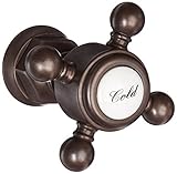 Rohl c7670 X MTCB Country Bath & Countryキッチンクロスハンドルのみwith BellハウジングHalf Dome without温度インジケータfor 2ハンド