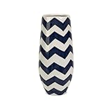 IMAX 25103 Chevron Short Vase [並行輸入品]