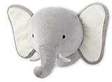 Levtex Baby Grey Elephant Head Wall Decor [並行輸入品]