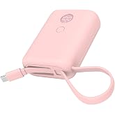 MOTTERU(モッテル) USB-Cケーブル一体式 モバイルバッテリー 10,000mAh PD35W入出力 残量表示機能付き PSE適合製品 iPhone Air 17 17Pro 16 15 iPad Galaxy Android スマートフォ