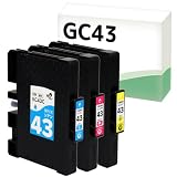 【エコスロ】 RICOH(リコー)用 GC43 カラー3色セット Mサイズ 互換インク【全色顔料】SGカートリッジ (GC43C GC43M GC43Y 各1本) 全3本 品種コード:515946 515947 515948 515949