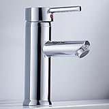 Super Junior バス用蛇口 浄水器内蔵シングルレバー混合水栓 180度回転浴室円柱デザイン水栓 エコハンドル 浄水 微細シャワー整流 低い吐水口デザイン シンクの隅々まで (2×ホース付き)