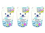 Tokiwa Shokai Cool Shirt Shower R Mint & Grapefruit Scent, Refill, 13.5 fl oz (400 ml) (Set of 3)