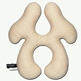 ディアピロー 車・ベビーカー・ソファなどで首と頭を支えるクッション (ブラウントライプ細)