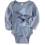 オールドネイビー OLD NAVY/ グラフィックボディスーツ ライドザウェーブ ロンパース長袖 18～24ヶ月【並行輸入】