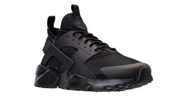 nike huarache run triple black