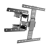 An Style SONY BRAVIA ソニー ブラビア対応 壁掛け金具 42インチ48インチ49インチ55インチ65インチ 型 対応 壁掛金具 上下左右角度調節 液晶 TV 金具 テレビ フレーム テレビ壁掛け金具 TV壁掛け金具 冷間圧延鋼 チルト＆スイベル移動式 ブラック 耐荷重36.4kg