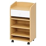 ランドセルラック ミニ リビングラック キャスター付き 『 ノーム』 【IT】 (#9836862) 幅415×奥行290×高さ750mm