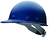 Fibre-Metal P2A Hard Hat with 8-Point Ratchet Suspension, Injection Molded Fiberglass, Blue by Fibre