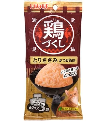 いなば　鶏三昧　60g x 80袋　バラエティ　猫　まとめ売り 楽天市場】【いなばペット】鶏三昧 高齢猫用 チキン味