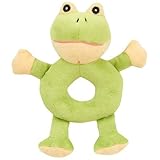 Babies R Us Plush Farm Animal Rattles - Frog by Babies R Us