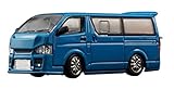 BM CREATIONS 1/64 トヨタ 2015 ハイエース KDH200V ブルー カスタム (LHD) 完成品 64B0236