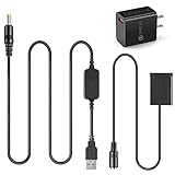 Raeisusp 5V USBケーブル + DR-110 カプラー NB-13L NB13L ダミーバッテリー Canon G7X Mark II G1X G7X MII G5X G9X SX720用