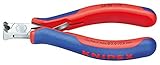 4-1/2"OAL Bevel Comfort Grip Electronics End Cutter Nipper [並行輸入品]