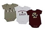 純正Stuff Infant Boston College Eagles 3パッククリーパーボディセット