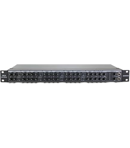 Amazon | Behringer アナログラインミキサー 1Uサイズ 16モノ/8
