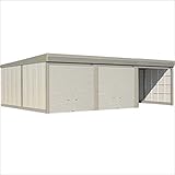 タクボガレージ　カールフォーマ　CS-SZ9365　多雪型　結露減少型　3台用　『シャッター車庫　ガレージ』 ムーンホワイト