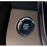 Haoshilianfa エンジンスタートボタン レクサスに適し【クリスタル表面処理】スイッチカバー 車スターターボタンカバー エンジンスタートリング スターター スタートストップ カバー