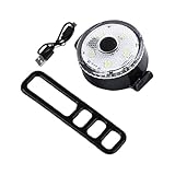 サイクルテールライト、充電式サイクルライト,サイクルテールライトクイック リリース USB サイクル テールライト | 3つの照明モード防水ライト、通勤、旅行、サイクリング用のマウンテンサイクルアクセサリー