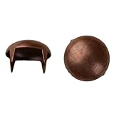 1003 Pearl Nailhead, Size 40, Solid Brass, Colonial Copper Finish, 300 pieces per pack by C&C Metal 