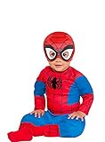 MARVEL スパイダーマン、ベビーコスチューム、つなぎとマスクのセット、12-24ヶ月/MARVEL Spider-Man, Baby Costume, Combinaison, Hat with 