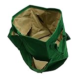 Fenteer 植栽栽培バック　プランター　植え袋　野菜 果物　全3サイズ　ポテト　イチゴ　鉢　ガーデニング　庭用　高品質 - 30x28cm